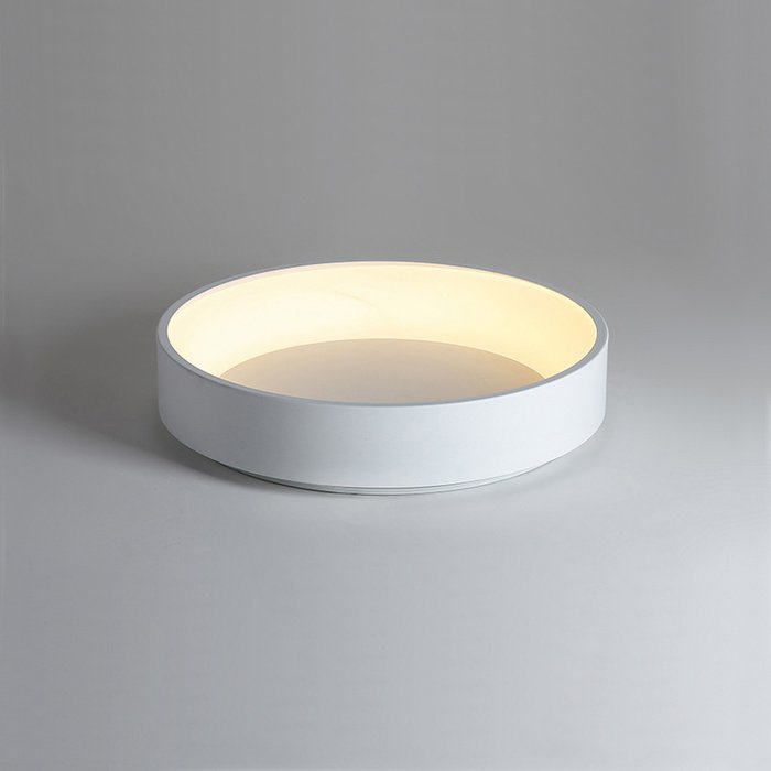 Потолочный светодиодный светильник Tray белого цвета - купить Потолочные светильники по цене 20100.0