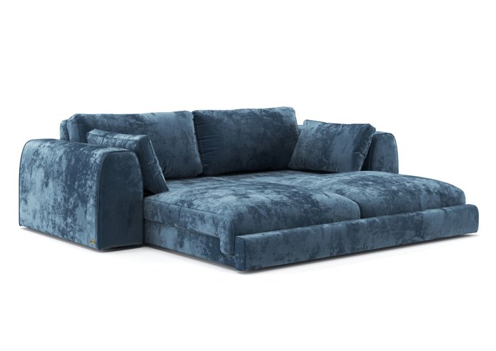 Диван-кровать Island синего цвета - лучшие Прямые диваны в INMYROOM