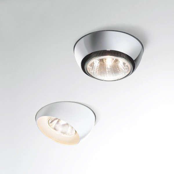 Встраиваемый светильник Fabbian  TOOLSвыполнен из алюминия в форме полусферы - купить Встраиваемые споты по цене 12750.0