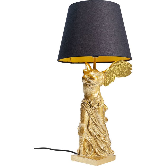 Лампа настольная Angel с черным абажуром - купить Настольные лампы по цене 22869.0