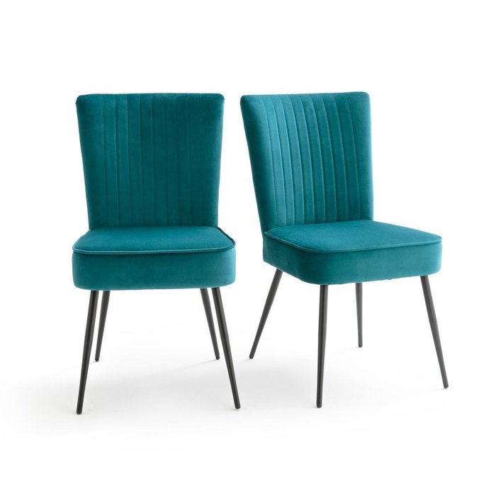 Комплект из двух стульев Ronda синего цвета