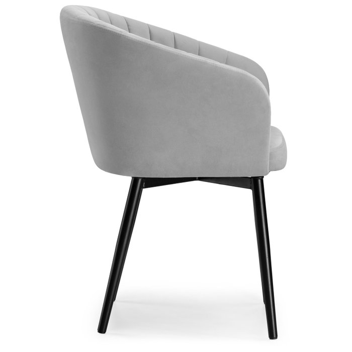 Стул Моншау серого цвета - лучшие Обеденные стулья в INMYROOM