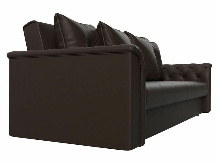 Диван-кровать Сиеста темно-коричневого цвета  - лучшие Прямые диваны в INMYROOM