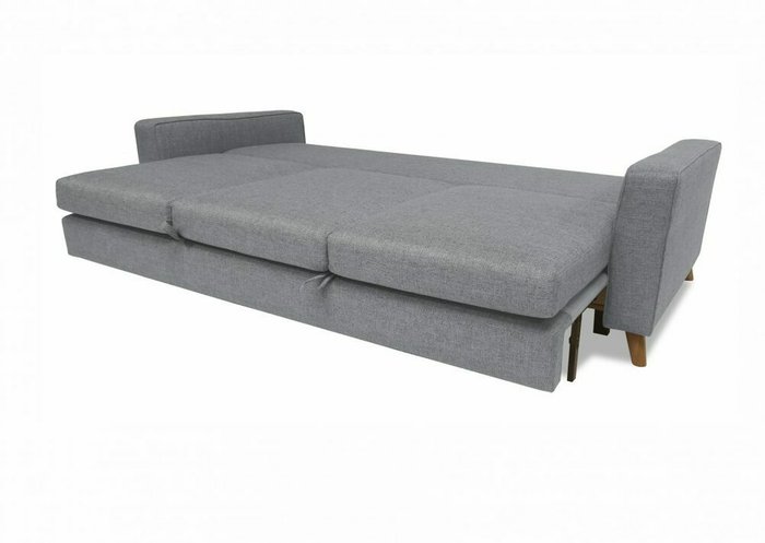 Диван-кровать Порто серого цвета - купить Прямые диваны по цене 95300.0