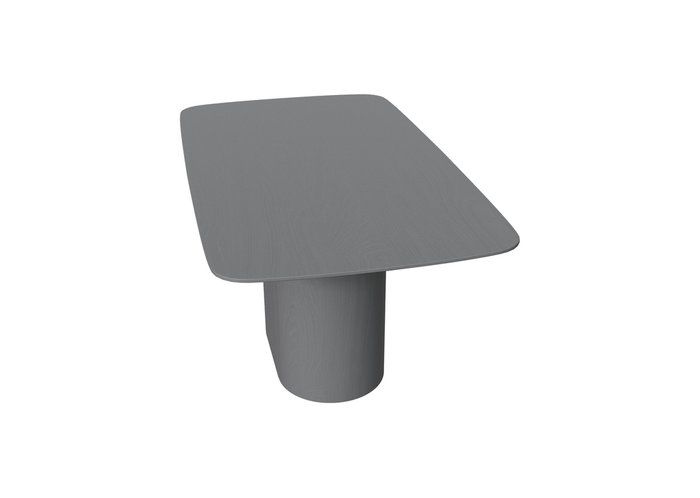 Стол обеденный Type 160 серого цвета - лучшие Обеденные столы в INMYROOM