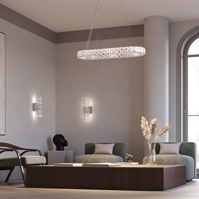 Настенный светильник (бра) Maytoni MOD335WL-L20CH3K Castello Modern - купить Бра и настенные светильники по цене 18990.0 Настенный светильник (бра) Maytoni MOD335WL-L20CH3K Castello Modern - купить Бра и настенные светильники по цене 18990.0