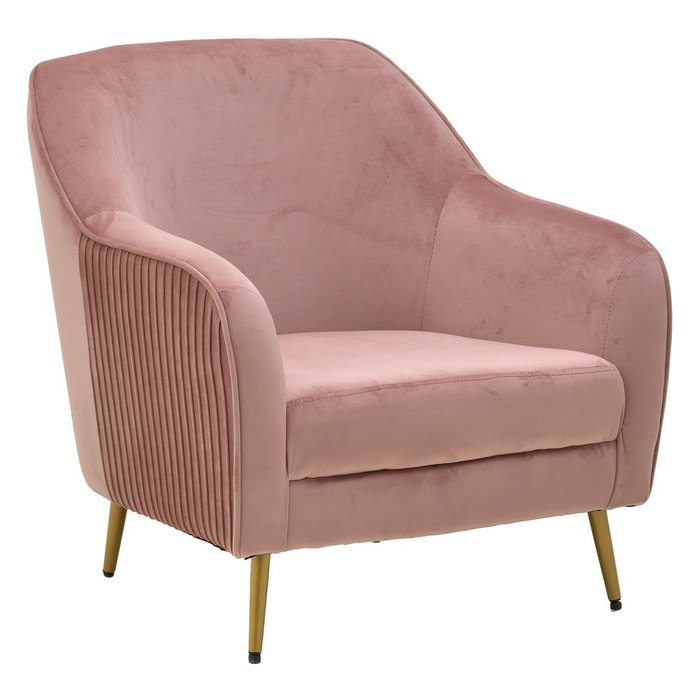 Кресло розового цвета 