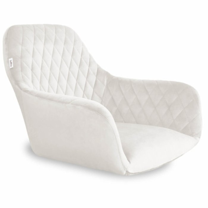 Стул офисный подъемно-поворотный Tejat белого цвета - купить Офисные кресла по цене 13770.0