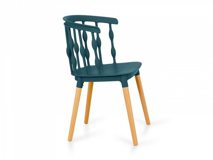 Стул Elton темно-зеленого цвета - лучшие Обеденные стулья в INMYROOM