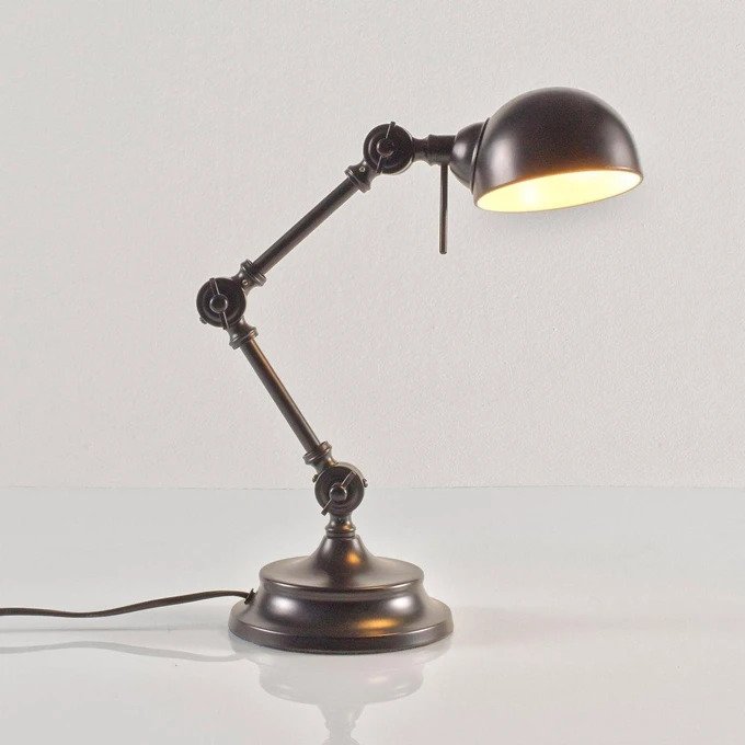 Настольная лампа Kikan черного цвета - купить Настольные лампы по цене 7953.0