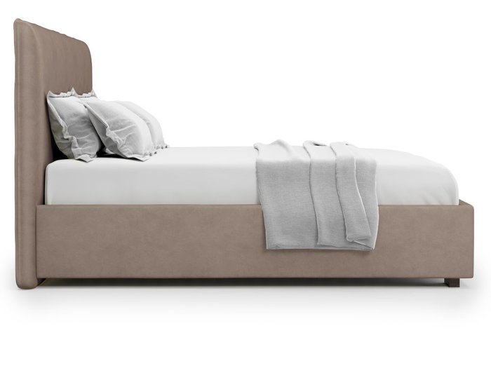 Кровать Brachano 180х200 светло-коричневого цвета с подъемным механизмом  - лучшие Кровати для спальни в INMYROOM