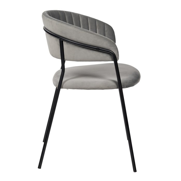 Стул Turin серого цвета - лучшие Обеденные стулья в INMYROOM