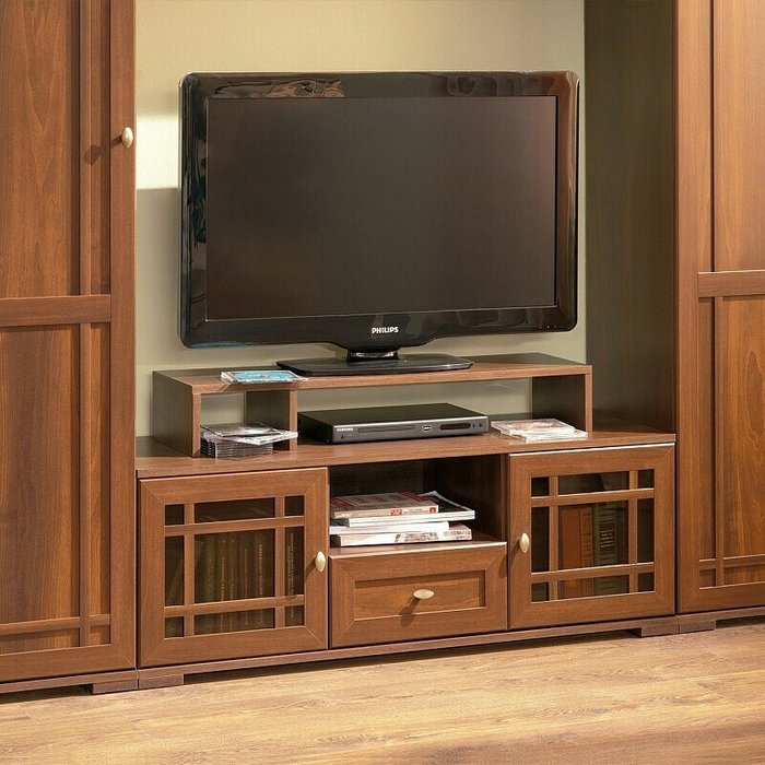 Подставка под телевизор Sherlock темно-коричневого цвета - купить Тумбы для ТВ по цене 2070.0