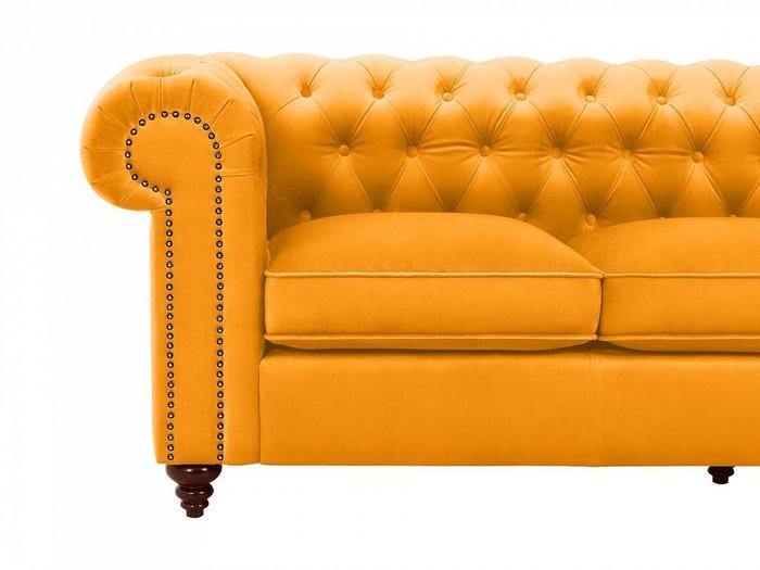 Диван Chester Classic горчичного цвета - лучшие Прямые диваны в INMYROOM