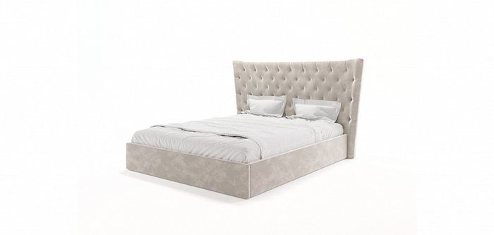 Кровать Вальполичелла 160х200 бежевого цвета - купить Кровати для спальни по цене 69990.0