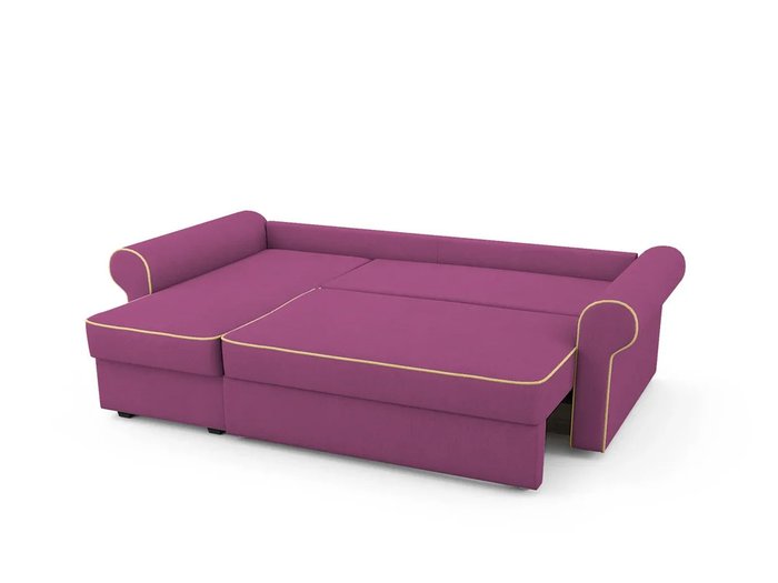 Угловой Диван-кровать Tulon левый пурпурного цвета - купить Угловые диваны по цене 75400.0