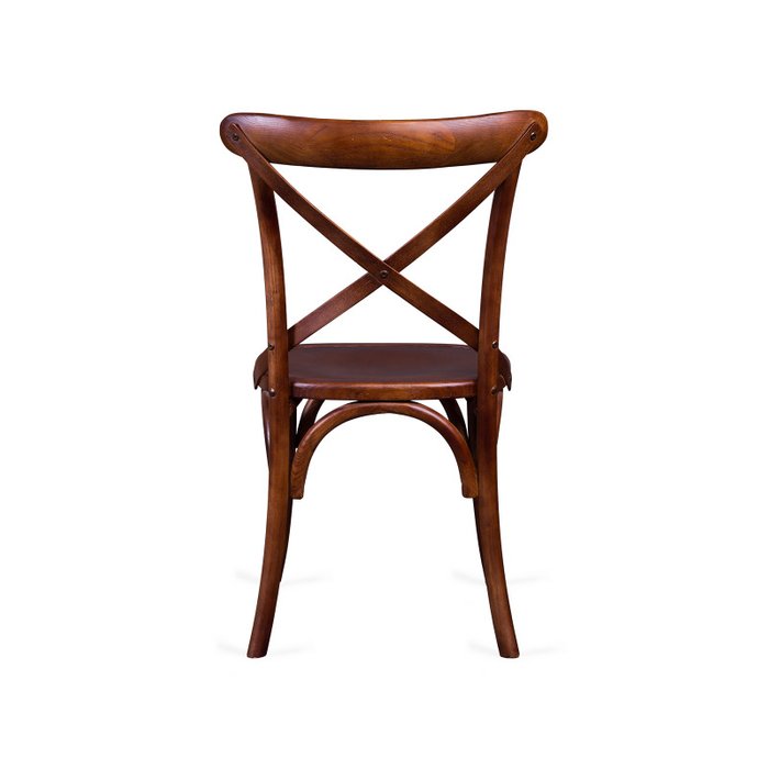 Венский стул Crosshair коричневого цвета - купить Обеденные стулья по цене 7100.0