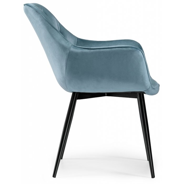 Стул Remo голубого цвета - лучшие Обеденные стулья в INMYROOM
