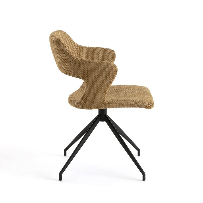 Кресло для стола вращающееся Asyar бежевого цвета - лучшие Интерьерные кресла в INMYROOM