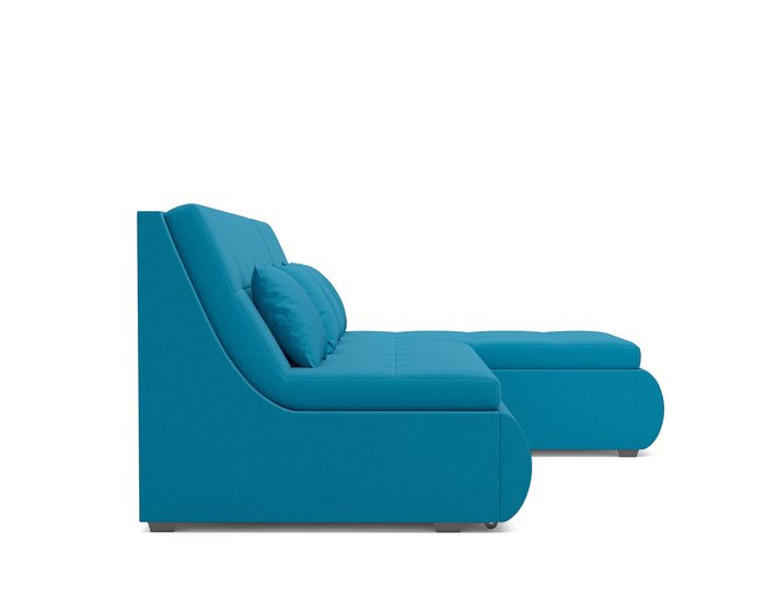 Угловой диван-кровать Дубай светло-синего цвета - лучшие Угловые диваны в INMYROOM