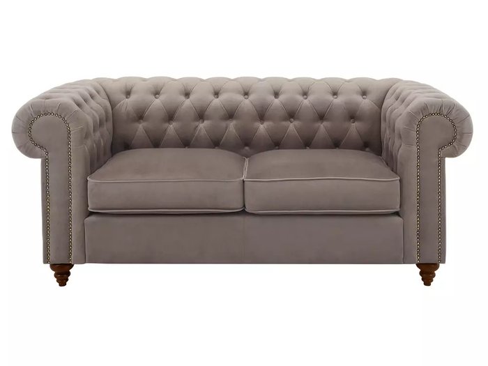 Диван Chester Classic серого цвета