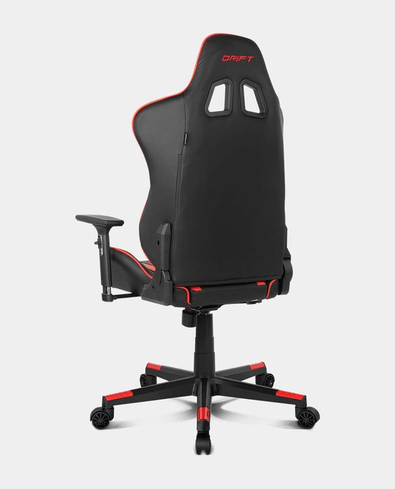 Игровое кресло Drift черного цвета с красными вставками - купить Офисные кресла по цене 25990.0