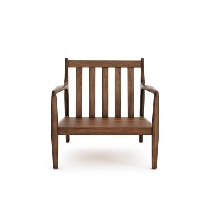 Кресло Dilma коричневого цвета - купить Интерьерные кресла по цене 53399.0