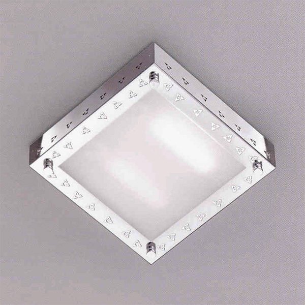 Настенный/Потолочный светильник Zonca с матовым белым стеклом - купить Бра и настенные светильники по цене 12930.0