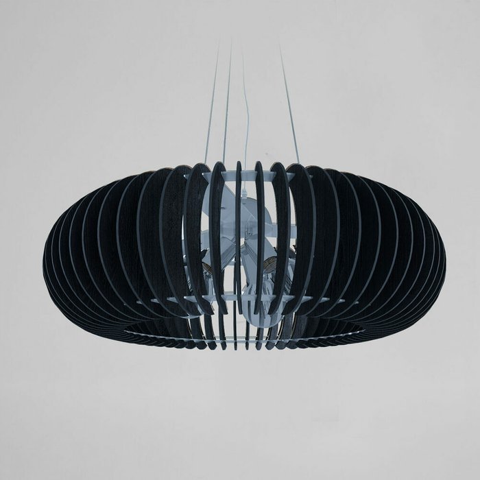 Подвесной светильник Sputnik  из дуба черного цвета S - купить Подвесные люстры по цене 16900.0