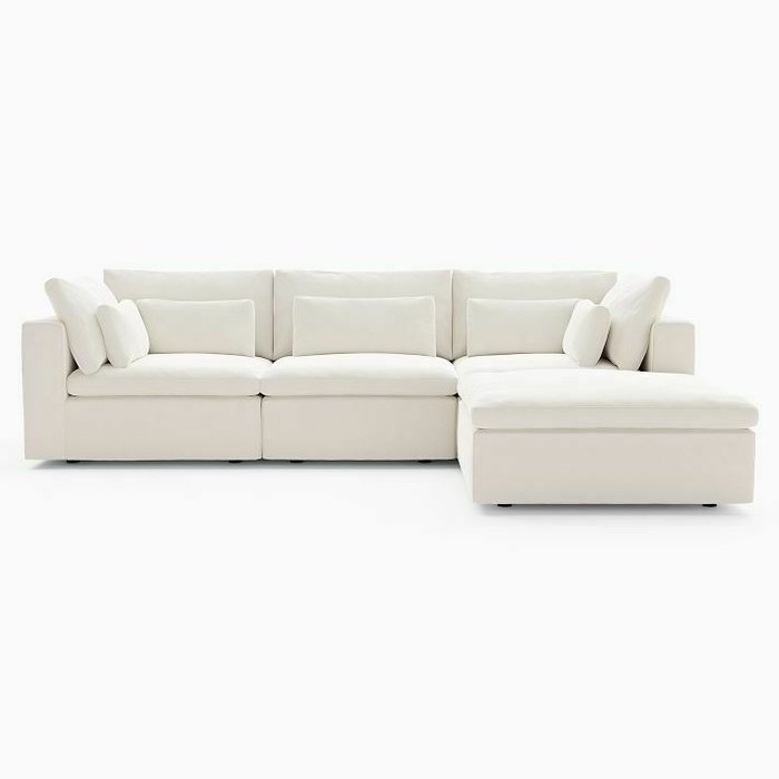 Модульный диван Harmony светло-бежевого цвета - купить Угловые диваны по цене 196000.0