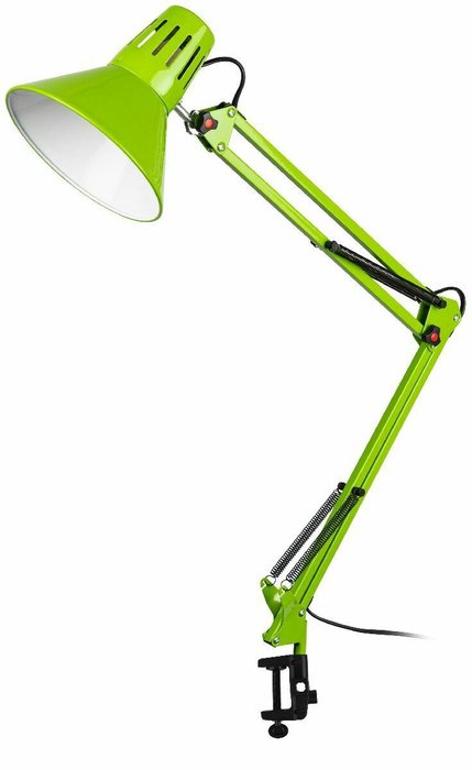 Настольная лампа N-121 Б0052760 (металл, цвет зеленый)