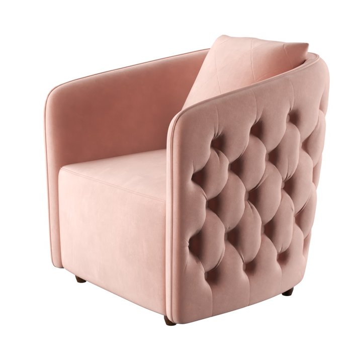 Кресло Gratiola розового цвета