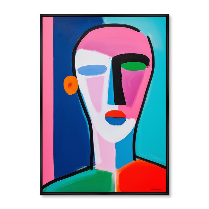 Репродукция картины The Mask collection, No 3, 2024г. - купить Картины по цене 24999.0