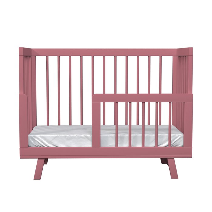 Кроватка для новорожденного Lilla Aria 60х120 розового цвета - лучшие Колыбели в INMYROOM