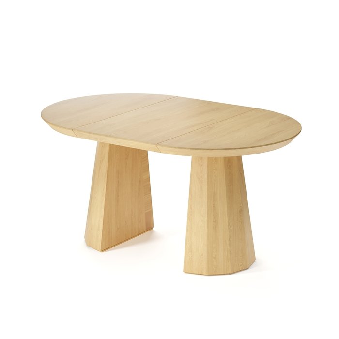Обеденный стол раздвижной Фаварис бежевого цвета - купить Обеденные столы по цене 190477.0