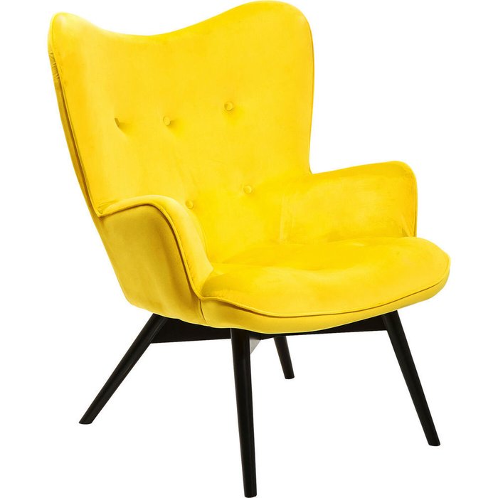 Кресло Vicky желтого цвета - купить Интерьерные кресла по цене 80860.0