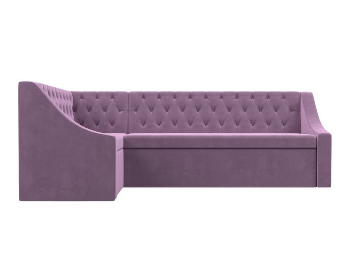 Угловой диван-кровать Мерлин сиреневого цвета левый угол - купить Угловые диваны по цене 48999.0