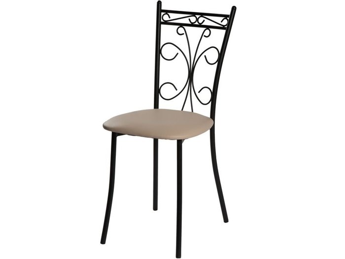 Стул Неаполь черно-бежевого цвета - купить Обеденные стулья по цене 3962.0
