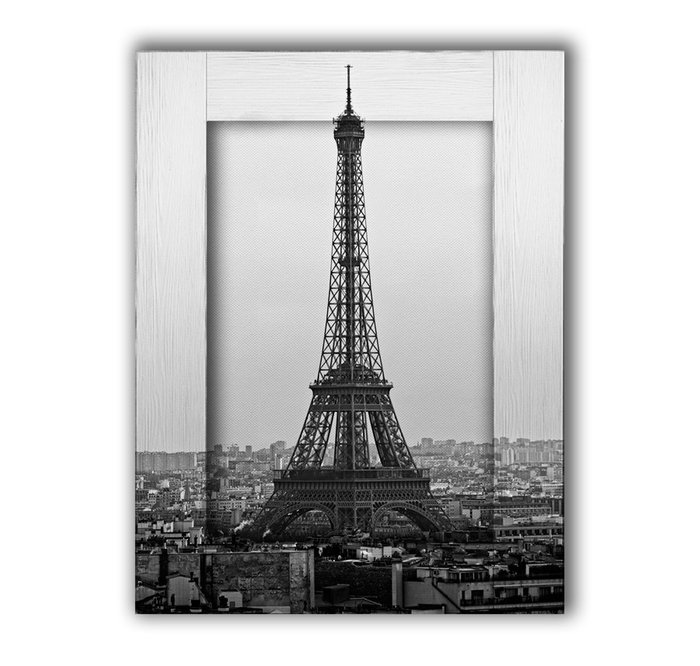 Картина с арт рамой Париж 45х55 - лучшие Картины в INMYROOM