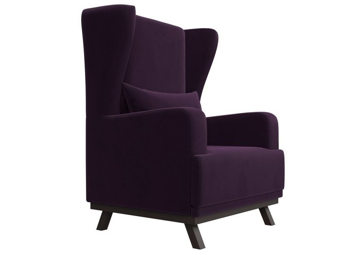 Кресло Джон темно-фиолетового цвета - лучшие Интерьерные кресла в INMYROOM