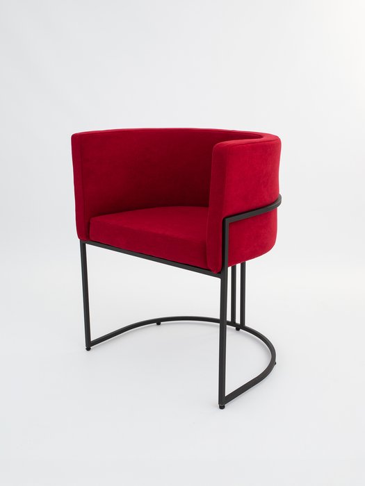 Стул Орио красного цвета