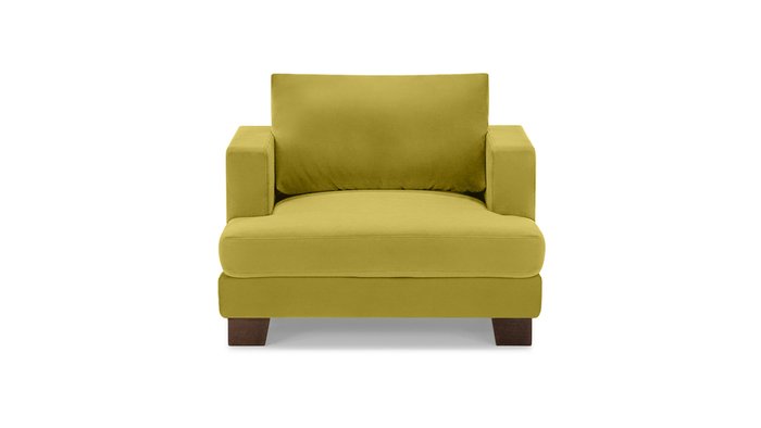 Кресло Марсель горчичного цвета - купить Интерьерные кресла по цене 27900.0