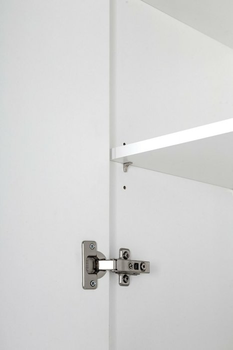Шкаф одностворчатый с зеркалом City белого цвета - лучшие Шкафы распашные в INMYROOM