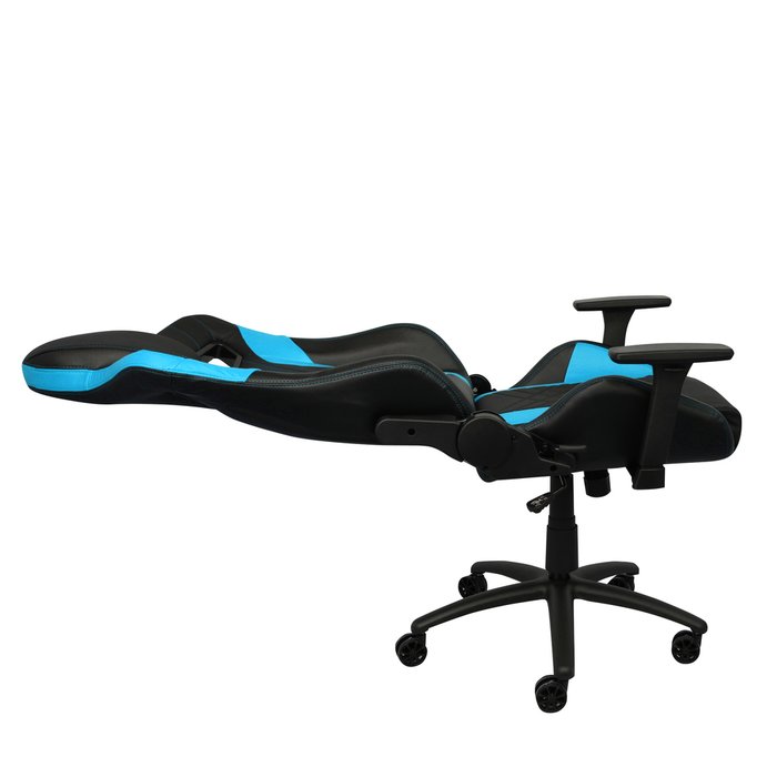 Кресло поворотное Viking черно-голубого цвета - лучшие Офисные кресла в INMYROOM