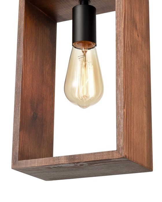 Подвесной светильник Thomas из металла и дерева - лучшие Подвесные светильники в INMYROOM