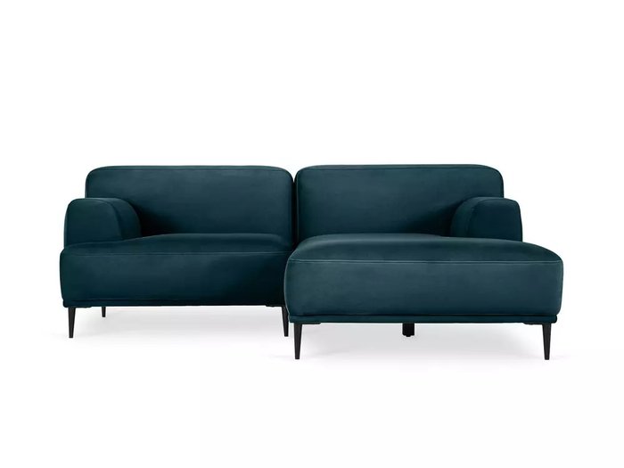 Угловой диван Portofino темно-синего цвета - купить Угловые диваны по цене 99000.0