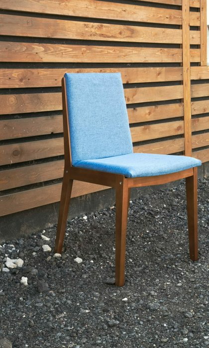 Стул Твит сине-коричневого цвета - купить Обеденные стулья по цене 6254.0
