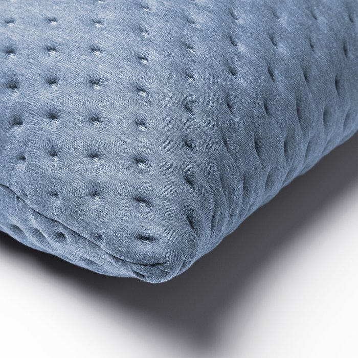 Чехол для декоративной подушки Mak fabric light blue - купить Декоративные подушки по цене 3490.0