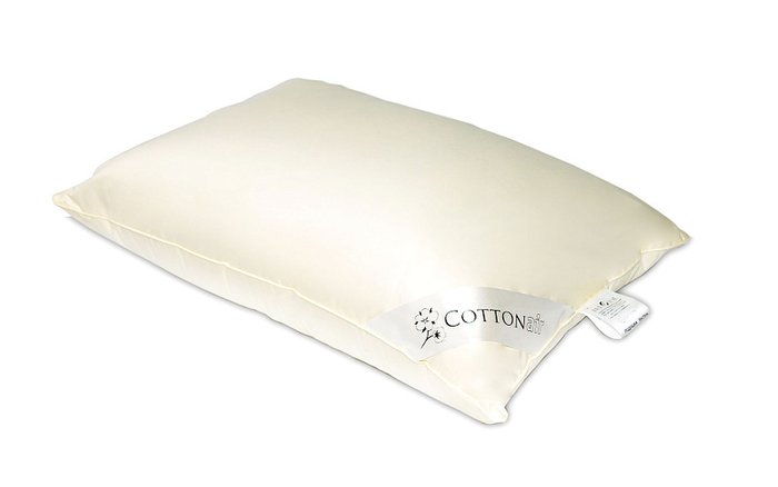 Подушка Cotton Air 70x70 с чехлом из сатина