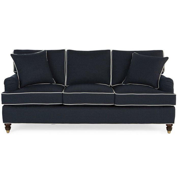 Kate Sleeper Sofa Navy Crypton черного цвета 